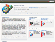 Tablet Screenshot of ehost-services207.com